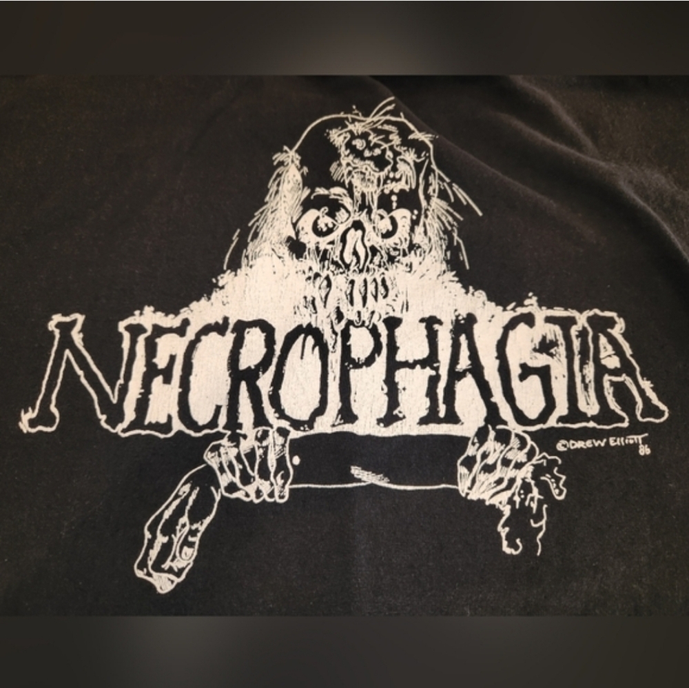 Necrophagia - Band Shirt - Mens Size L